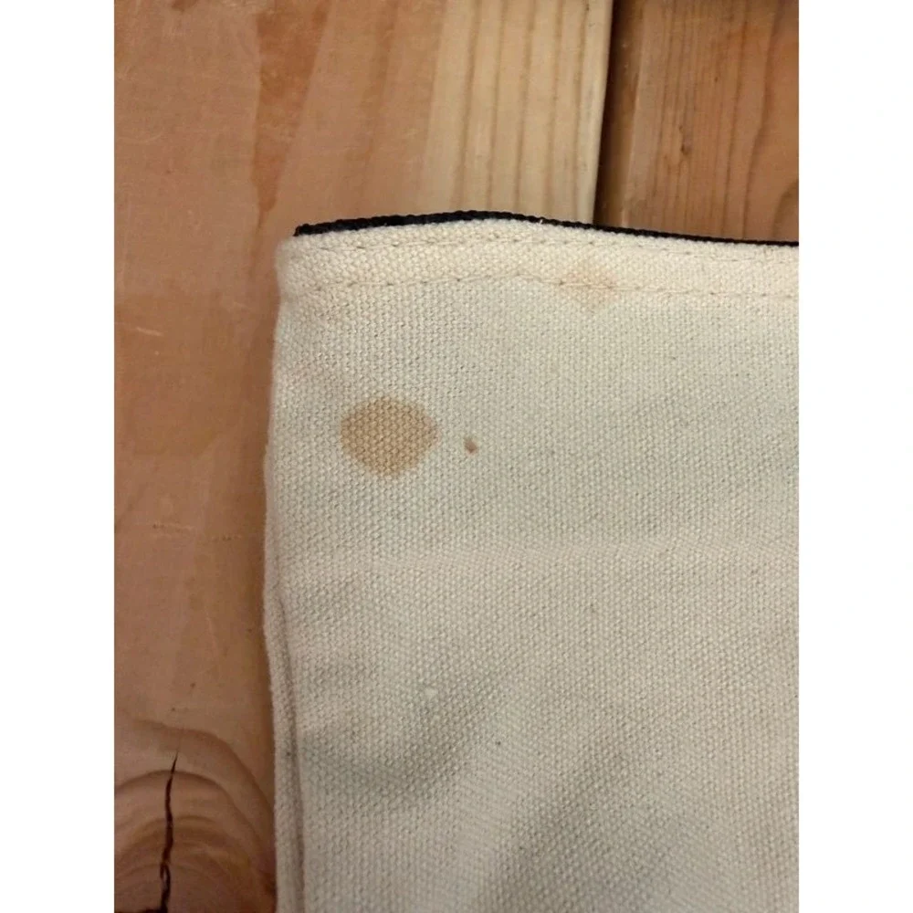 Cute Dog Stamp Canvas Tote Bag